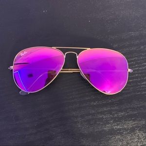 Ray-Ban Aviator Pink Sunglasses
